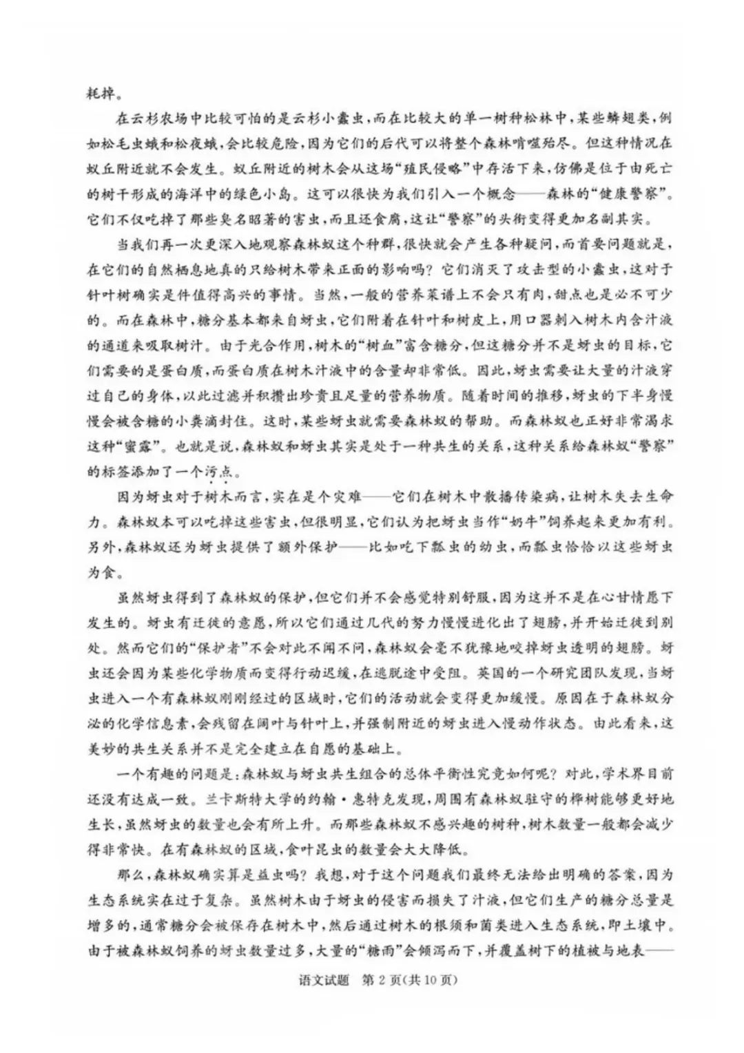 成都三诊|2026届【全科】试卷及答案 第33张