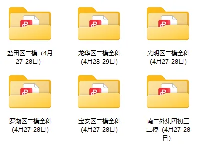 深圳多区初三二模已集齐!龙华完整版真题答案来了 第75张