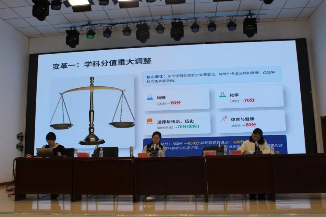 聚焦中考改革 明晰报考方向——第三十二中学中考政策解读专题家长会圆满召开 第22张