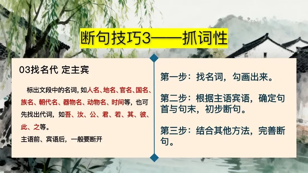中考文言文断句复习这样讲太清晰了 第18张