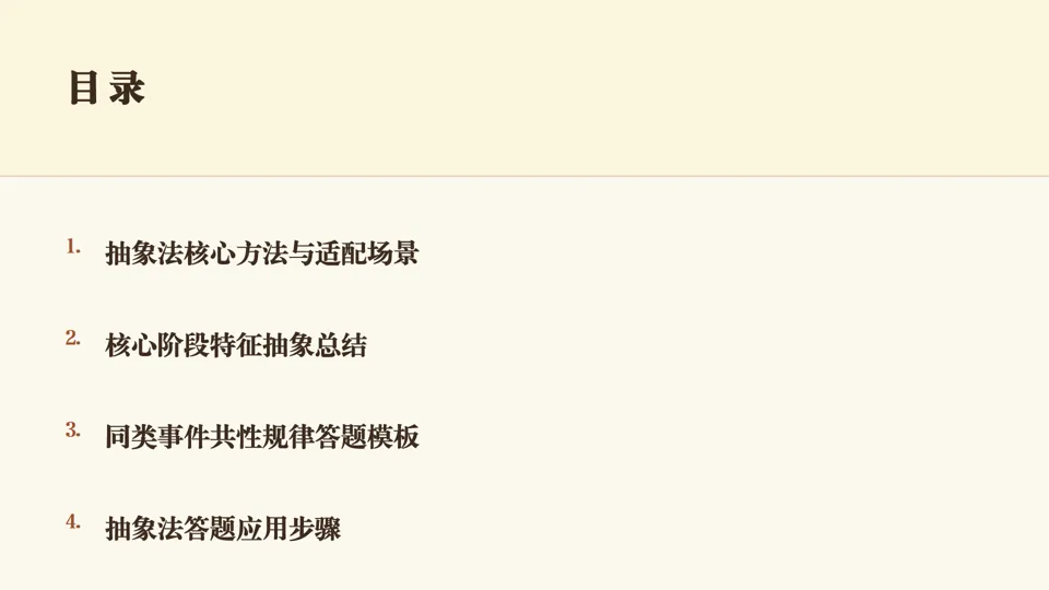 中考历史抽象法总结——包括六本书抽象法运用指南 第13张