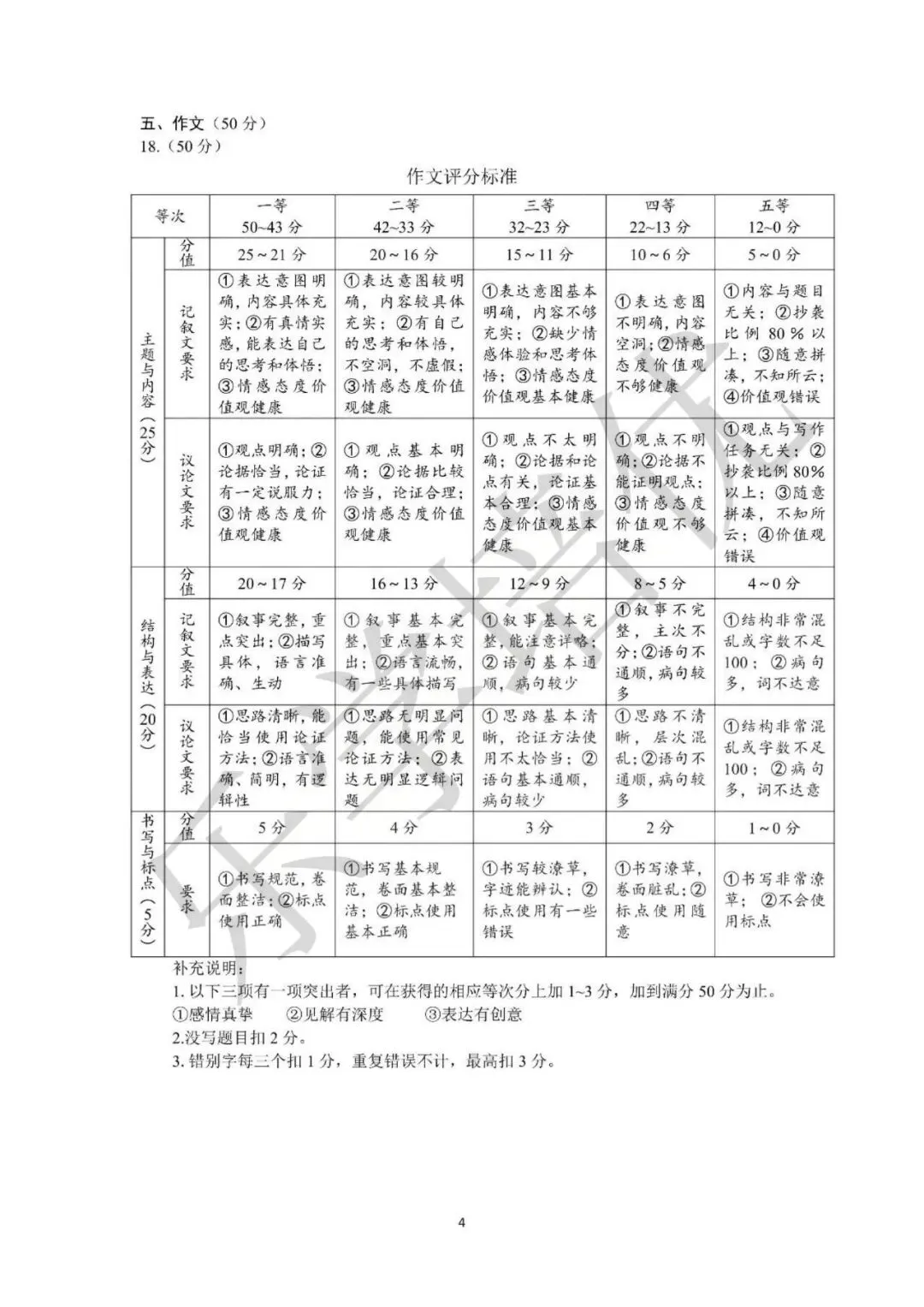 2026年安阳中考一模(语文)试卷及参考答案 第10张