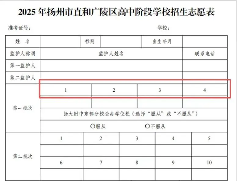 重磅|2026扬州中考志愿填报大变!新校区招生、生源变化、填报规则全梳理,初三家长必看! 第16张