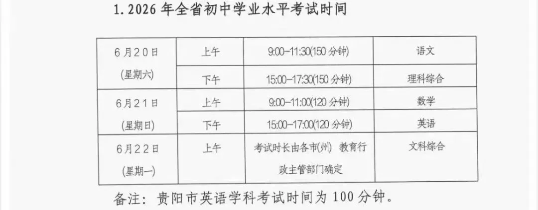 中考时间已定!今年中考录取顺序发生变化? 第2张