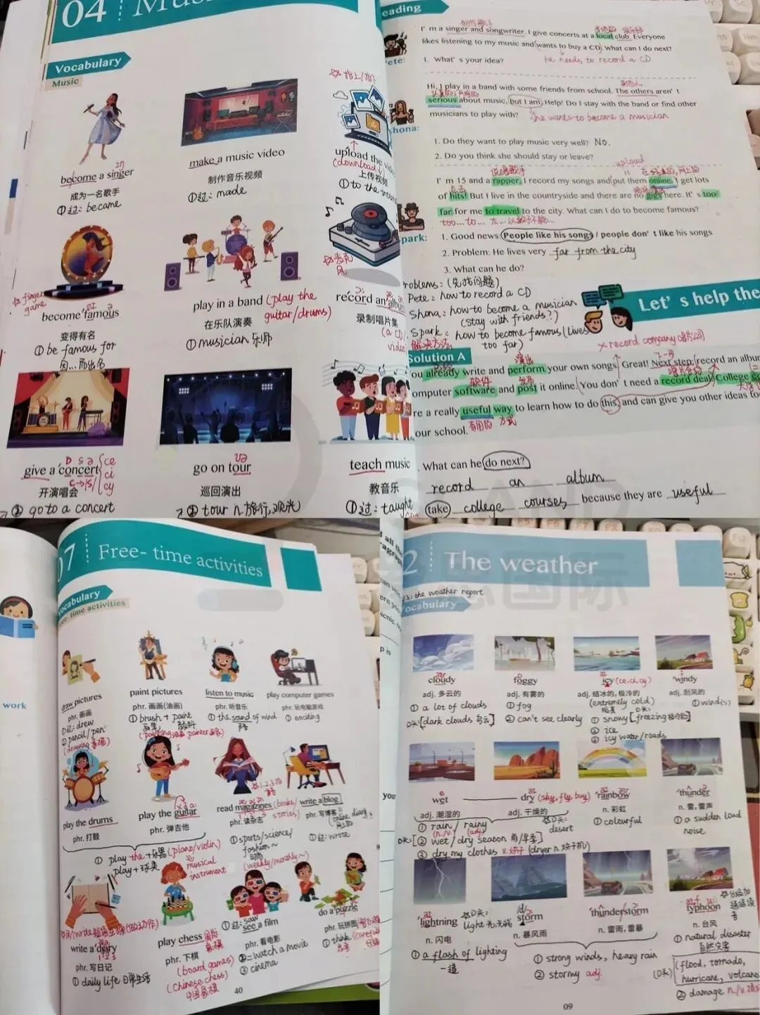 KET/PET真题集校园版3-阅读听力高频词汇总(附完整版免费领取) 第71张