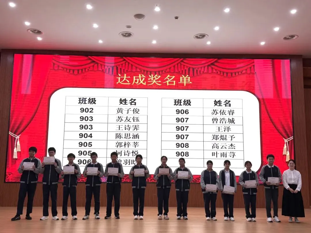 蓄力前行,剑指中考 ——海霞中学举行九年级一模表彰大会 第5张