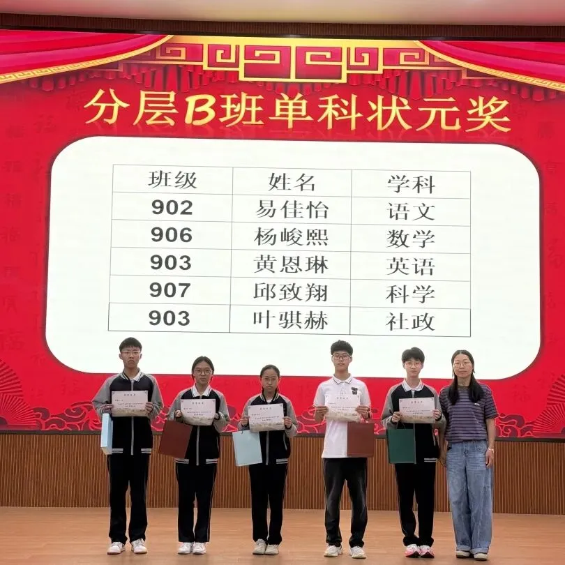 蓄力前行,剑指中考 ——海霞中学举行九年级一模表彰大会 第19张