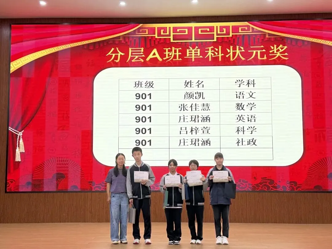 蓄力前行,剑指中考 ——海霞中学举行九年级一模表彰大会 第20张