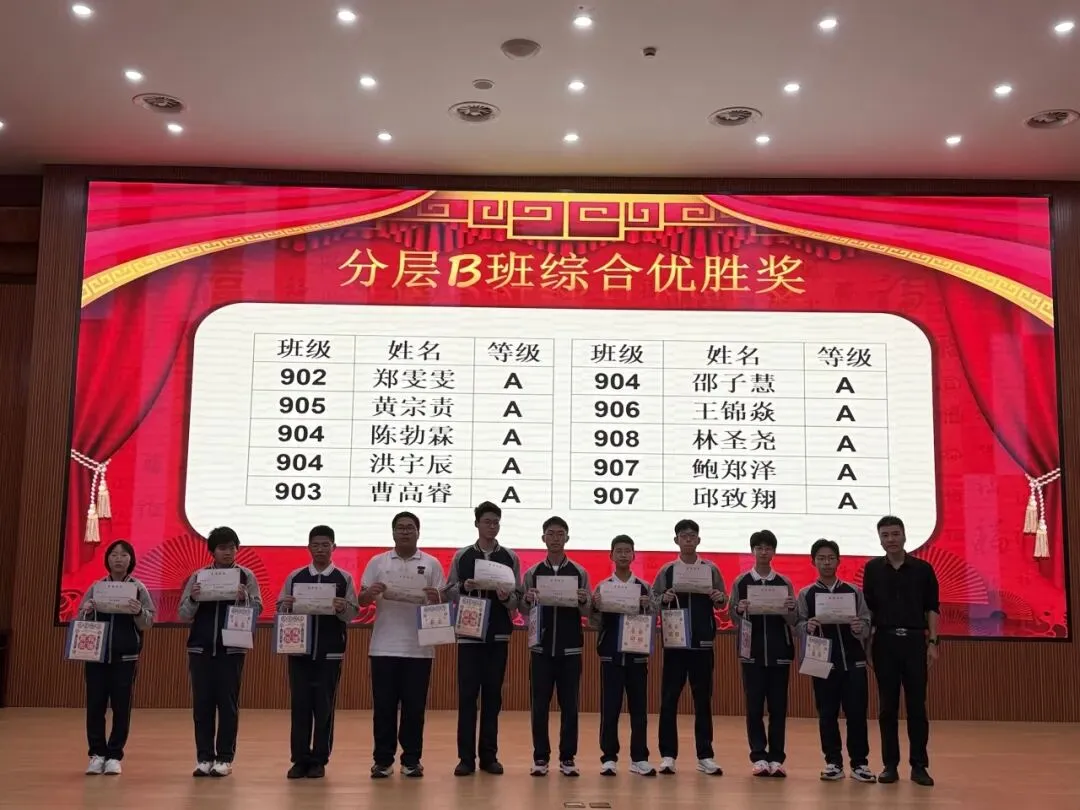 蓄力前行,剑指中考 ——海霞中学举行九年级一模表彰大会 第24张