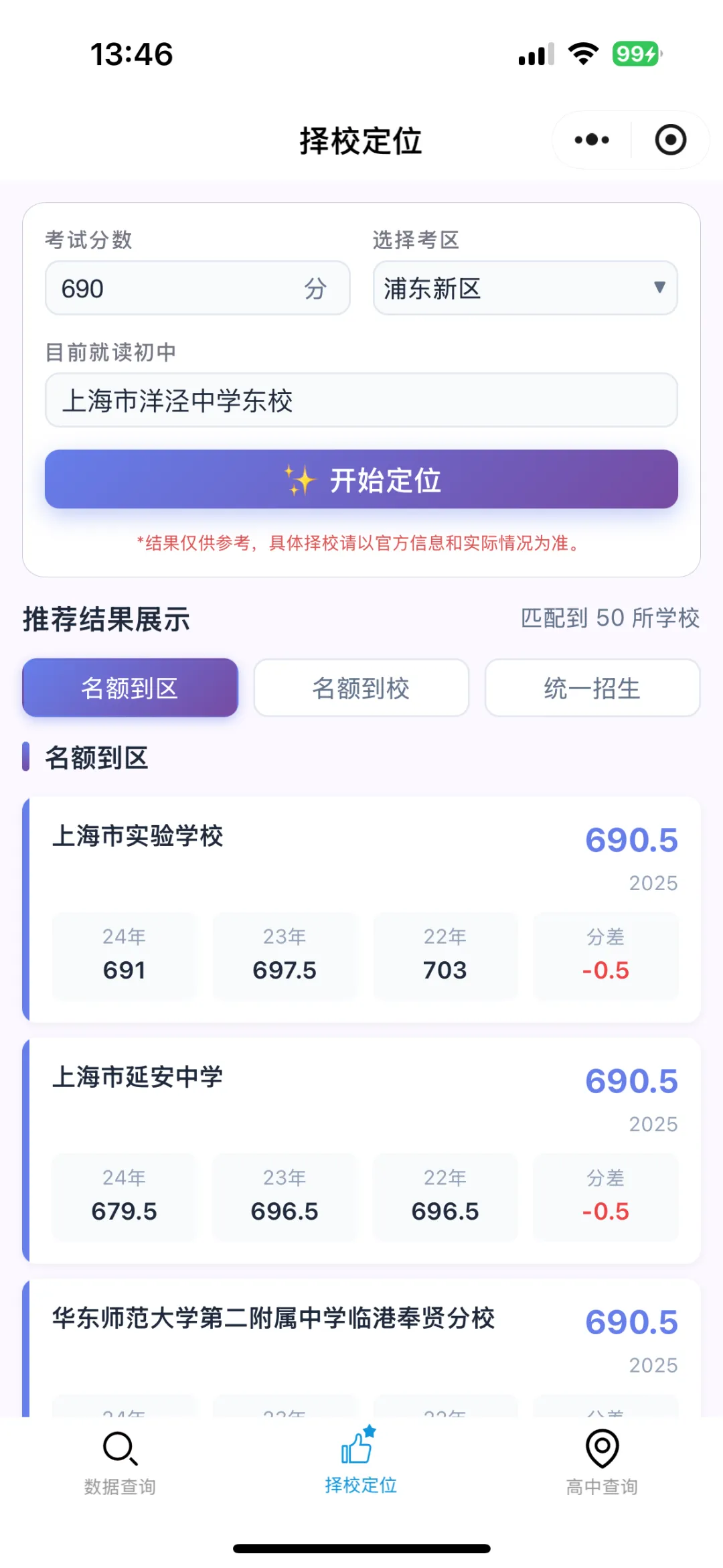 上海中考历年分数线查询及择校定位 第3张