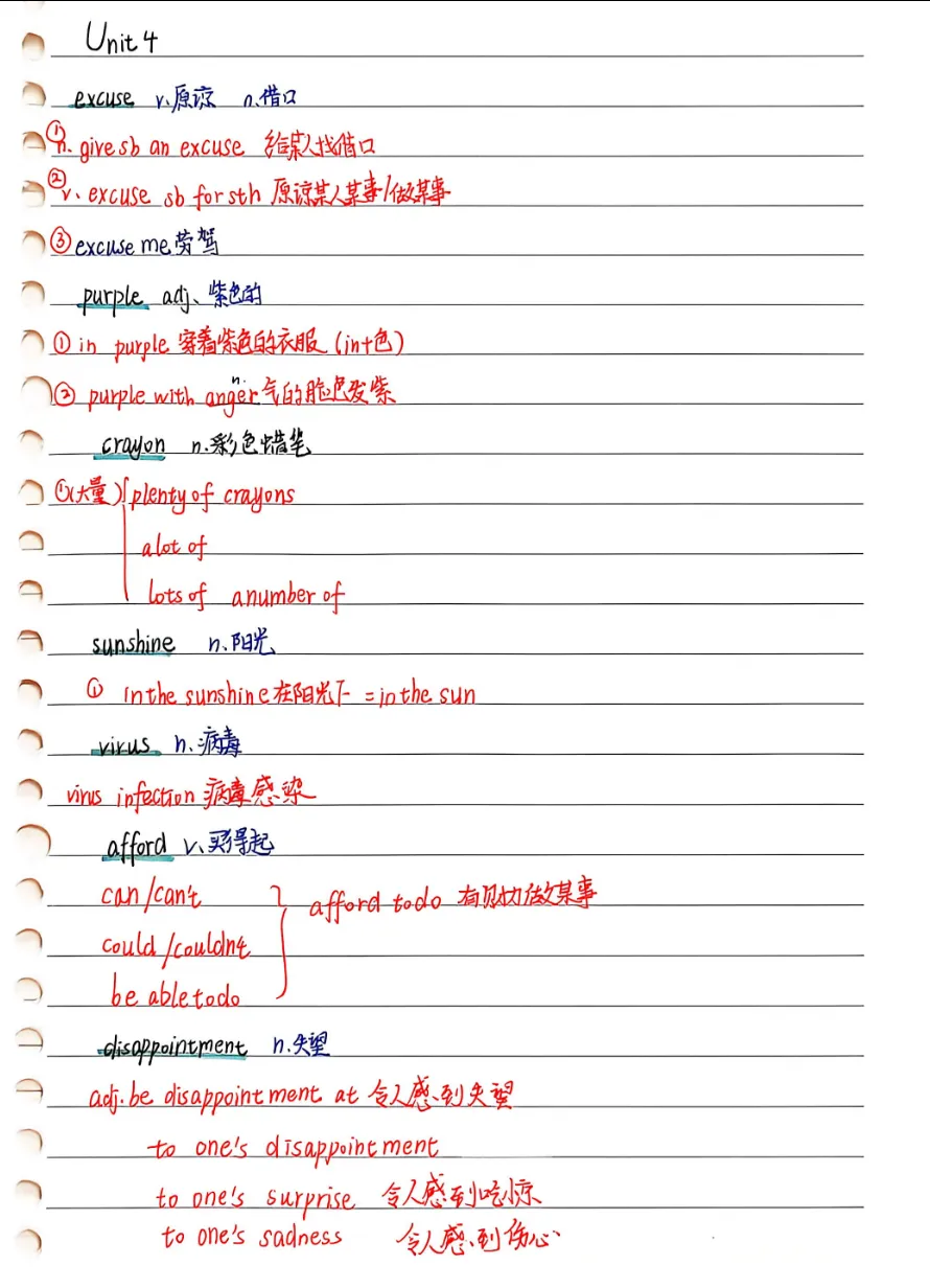 新外研八下 Unit4单词课:课本词+中考高频词三合一通关 第1张