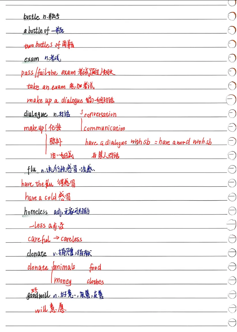新外研八下 Unit4单词课:课本词+中考高频词三合一通关 第4张