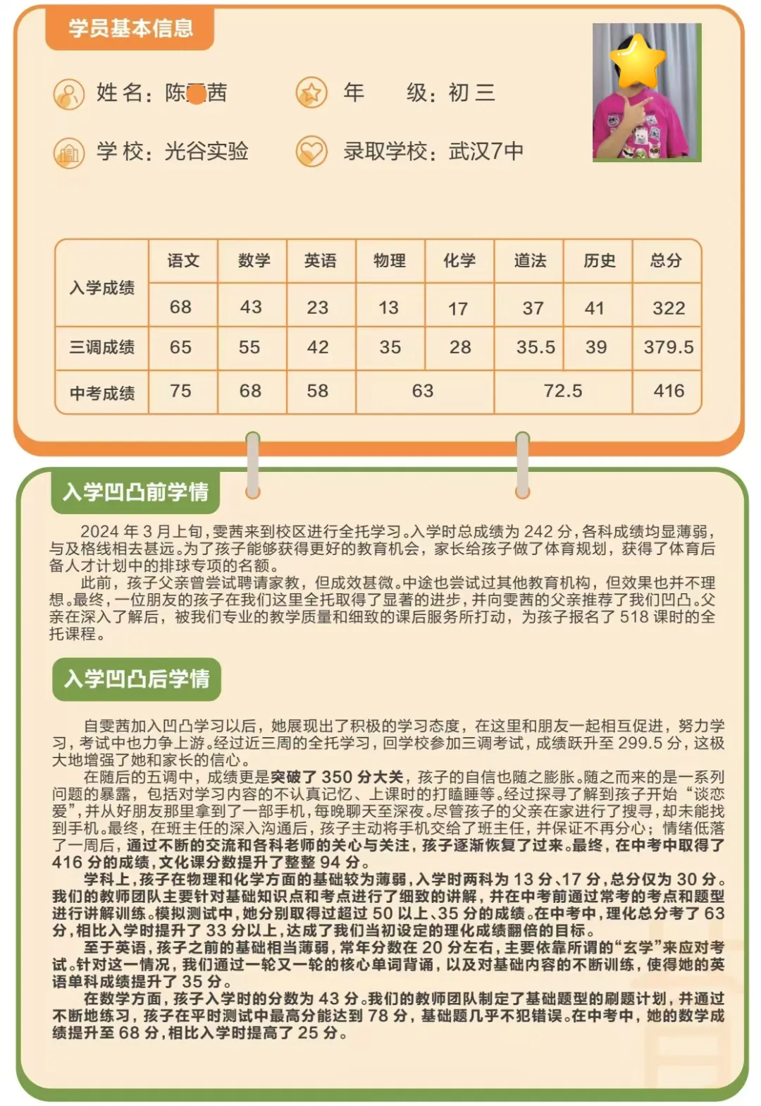 武汉凹凸教育|2026届全日制中考文化课招生简章 第160张