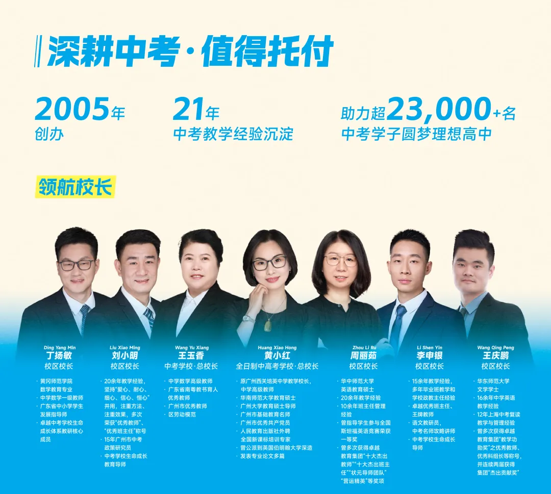 卓越教育全日制 | 2027年中考复读招生简章 第8张