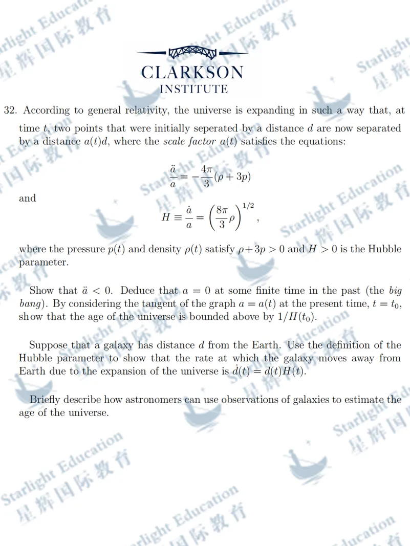 Clarkson剑桥官方数学夏校成绩+真题+解析已出!对答案→复议→暑期路径...一篇讲清楚! 第21张