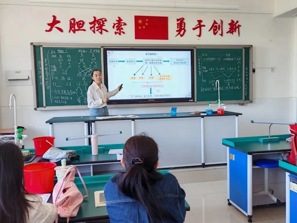 深耕中考复习 精准赋能备考——高阳县教研室组织开展各学科复习研讨会 第25张