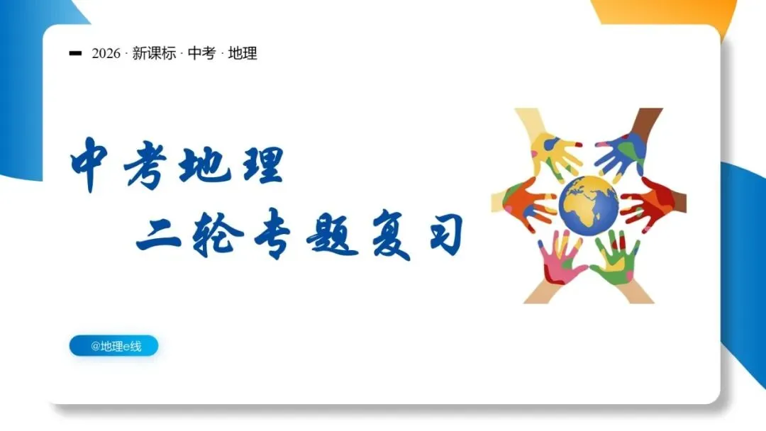 2026年中考地理二轮复习专题三 区域人文地理要素分析(课件+教学设计+导学案+课后习题) 第1张