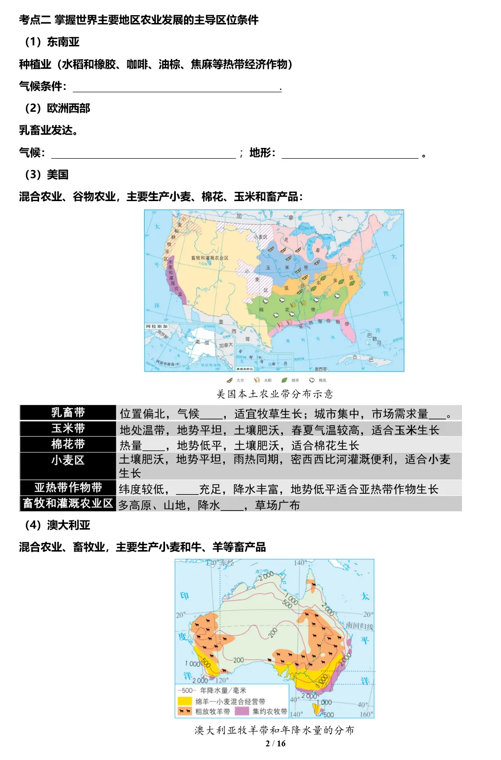2026年中考地理二轮复习专题三 区域人文地理要素分析(课件+教学设计+导学案+课后习题) 第89张
