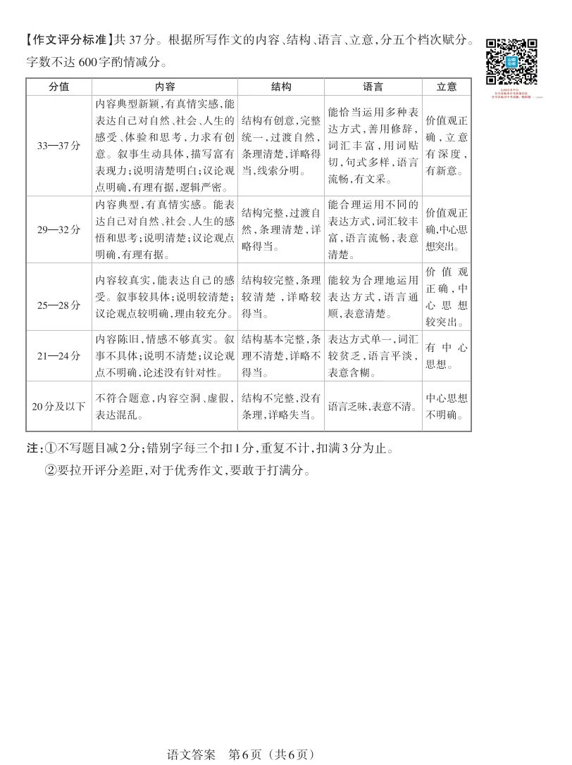 山西2026年中考模拟联考(三)B卷试题及答案! 第14张