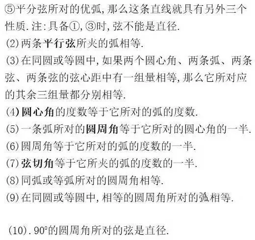 分析1000张试卷后,发现这32个数学公式定理逢考必出! 第18张