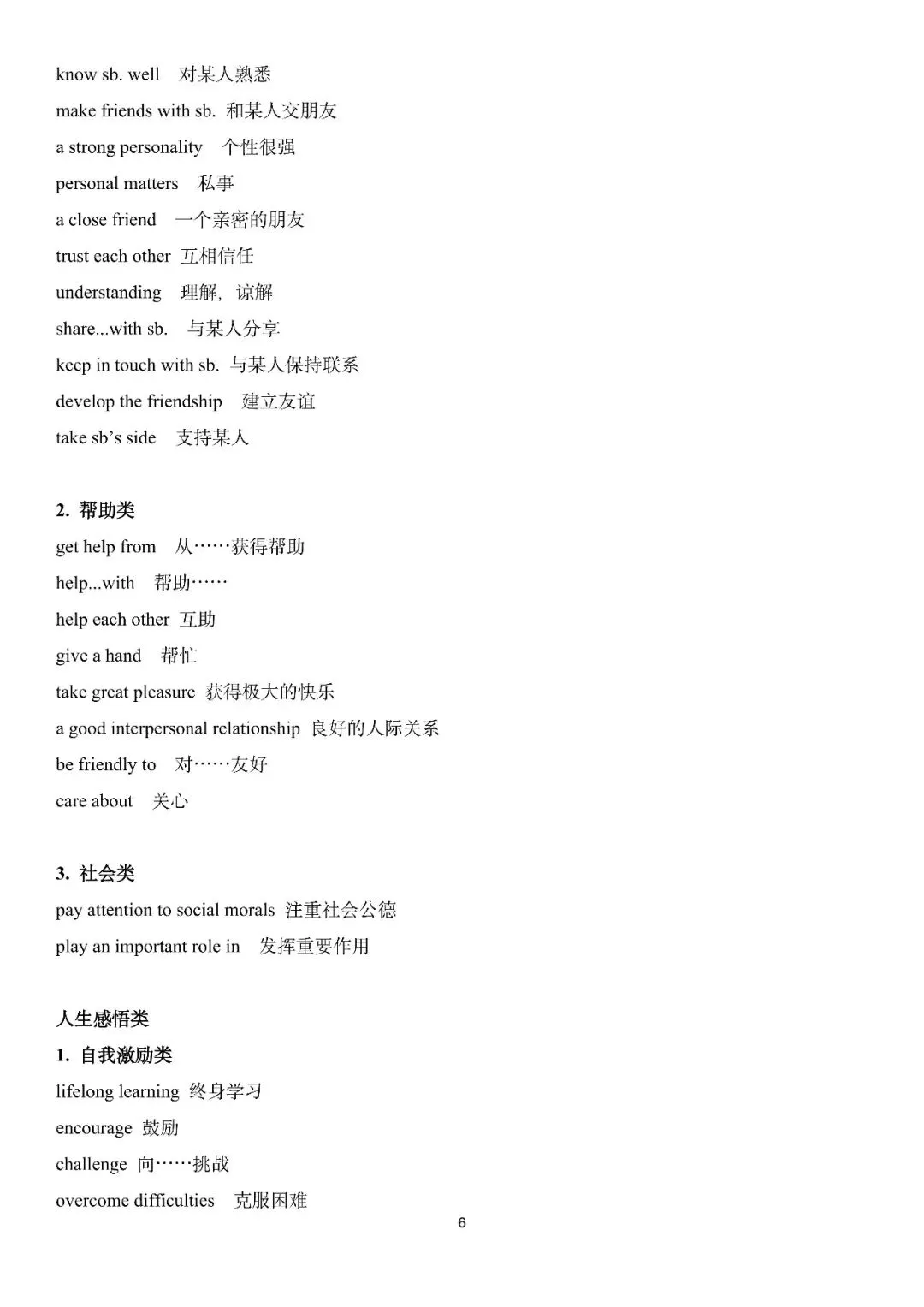 中考英语丨书面表达必备素材 第6张