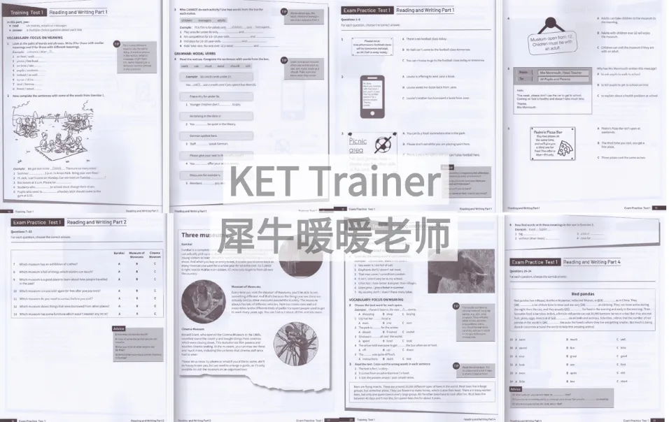 KET高分必刷!40套KET考试备考真题资料,涵盖听/说/读/写,家长快存! 第5张