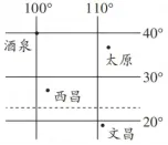 长治中考地理模拟题 第1张