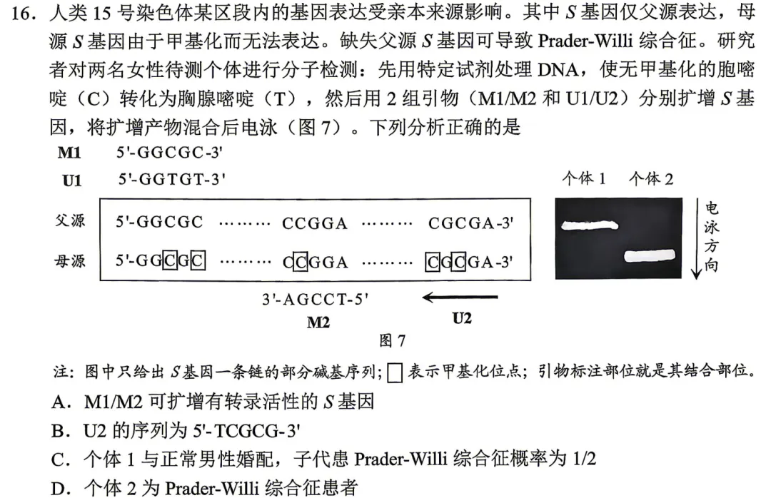 刷题日记丨2026年深圳二模生物试卷&个人评价 第4张