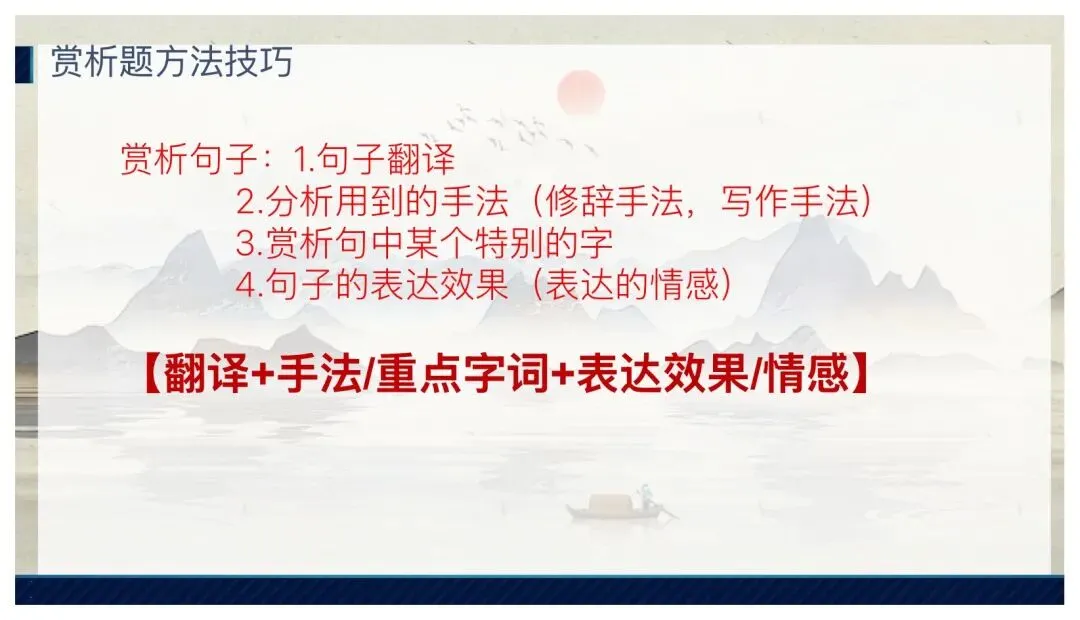 中考课内外古诗词鉴赏这样讲太赞了! 第11张