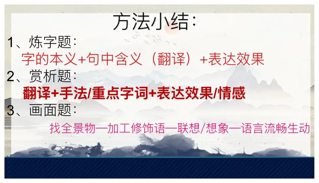 中考课内外古诗词鉴赏这样讲太赞了! 第22张