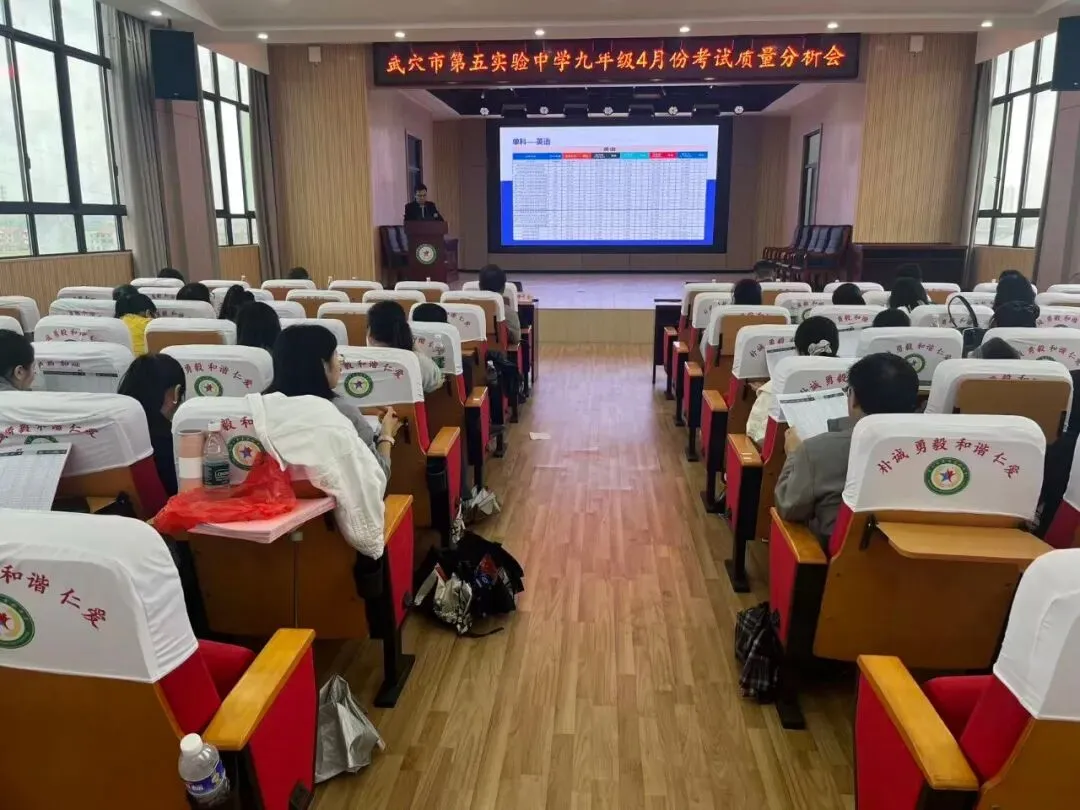 精准分析明短板 靶向施策备中考|第五实验中学召开九年级4月调考质量分析会 第8张