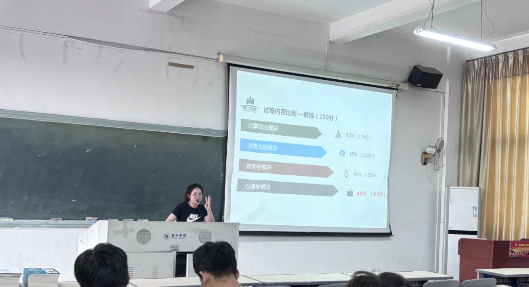 社区导师进社区|真题引路 筑梦讲台——我院成功举办教师招聘考试备考专题讲座 第1张