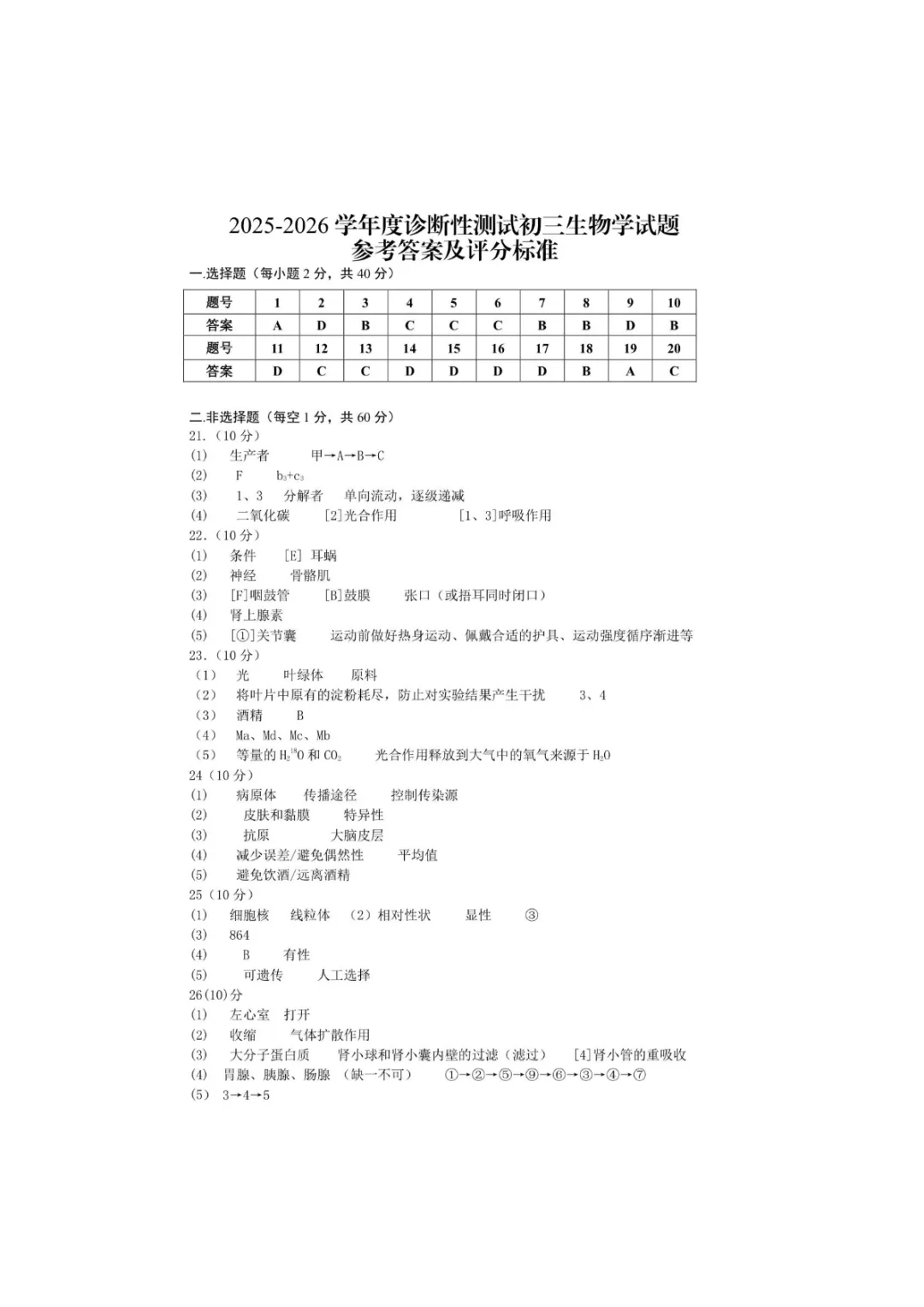 期中真题|山东省烟台市福山区2025-2026学年八年级下(五四制)期中考试卷汇总 第20张