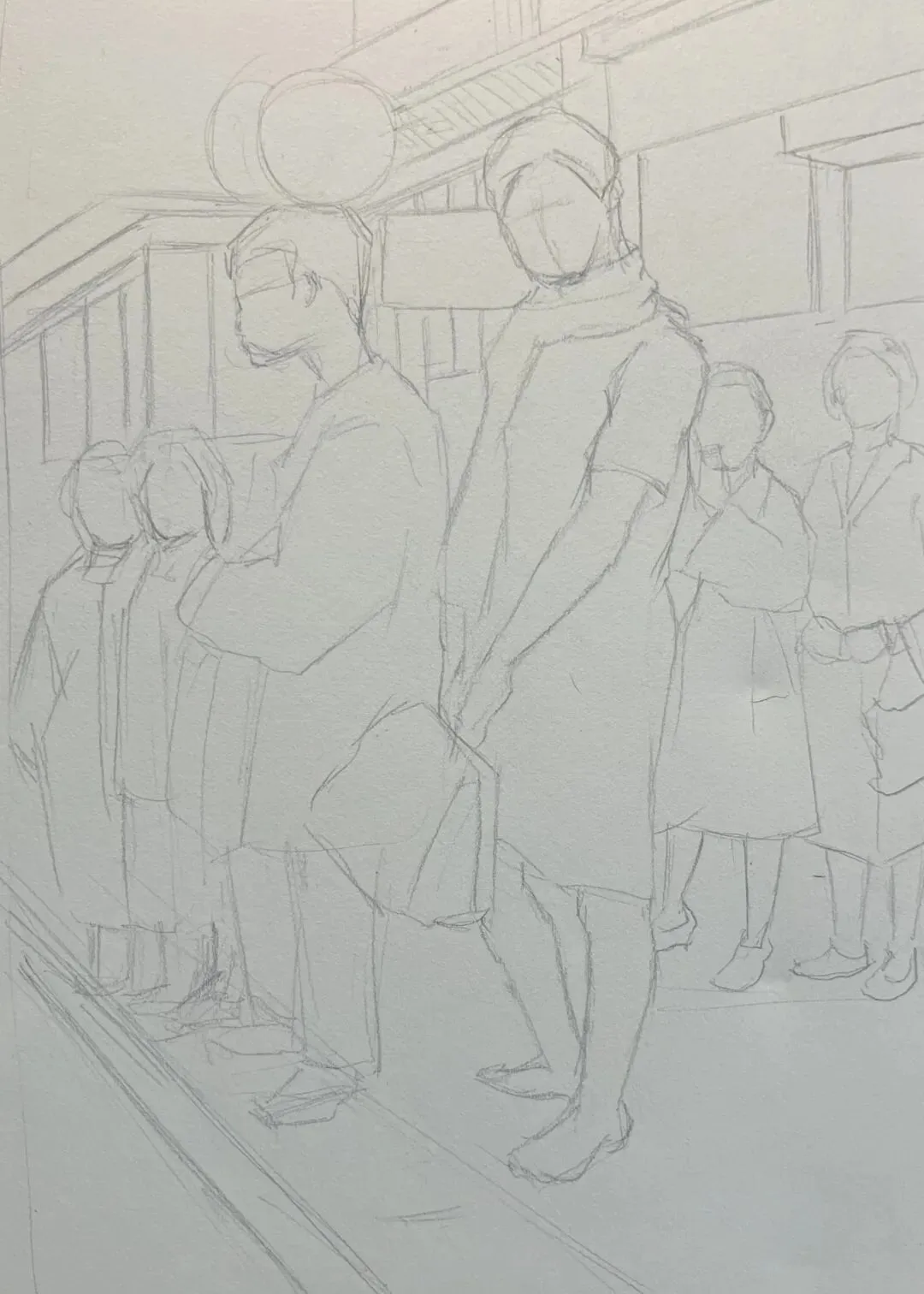 草图带画 | 创意草图——南京师范大学真题《秋意浓》带画教程~ 第5张