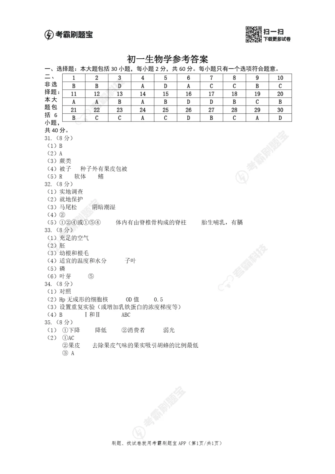期中真题|江苏省南通市通州区2025-2026学年七年级下期中考试卷汇总(全科) 第14张