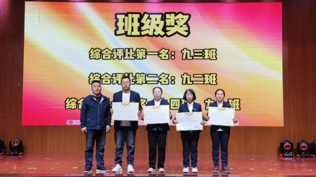 【校园动态】聚力一模砺锋芒,逐梦中考创辉煌——天和学校九年级市一模表彰大会 第11张