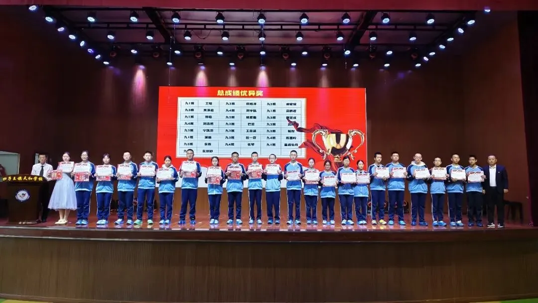 【校园动态】聚力一模砺锋芒,逐梦中考创辉煌——天和学校九年级市一模表彰大会 第21张