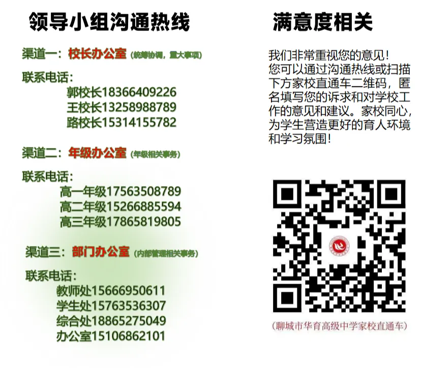 中考集结!致初三毕业生及家长的一封信 | 聊城市华育高级中学 第2张