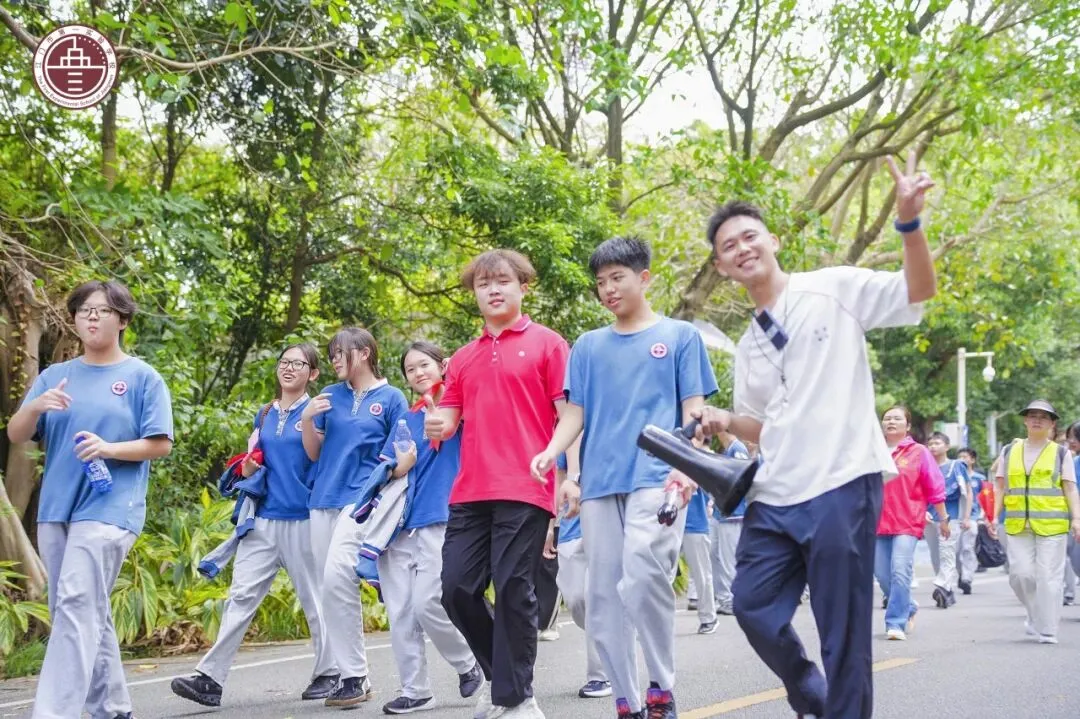 踏峰砺剑展锋芒,逐梦中考创辉煌——江门一实九年级中考冲刺徒步励志活动燃动全城 第56张