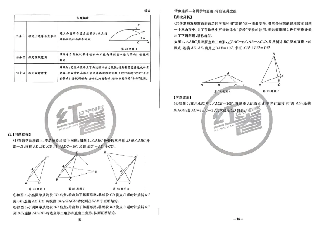 2026版初中《中考大赢家红卷》(9科全套)(辽宁专版) 第5张