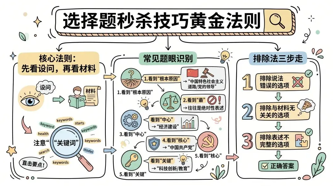 【中高考备考①⑦】学霸笔记 | 中考道法28个考点满分答题公式,背熟就得分! 第2张