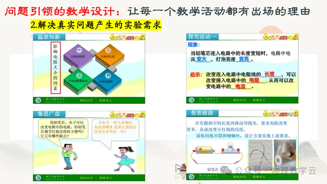 三新背景下中考物理高效备考策略 第31张
