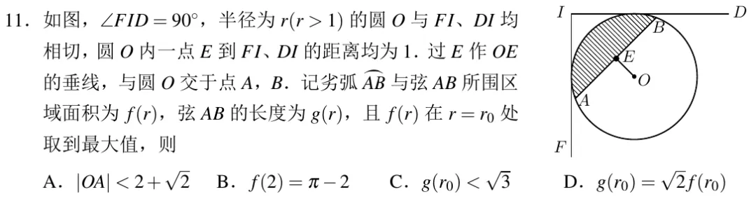 2026年“Fiddie联盟”模拟测试(数学) 第11张