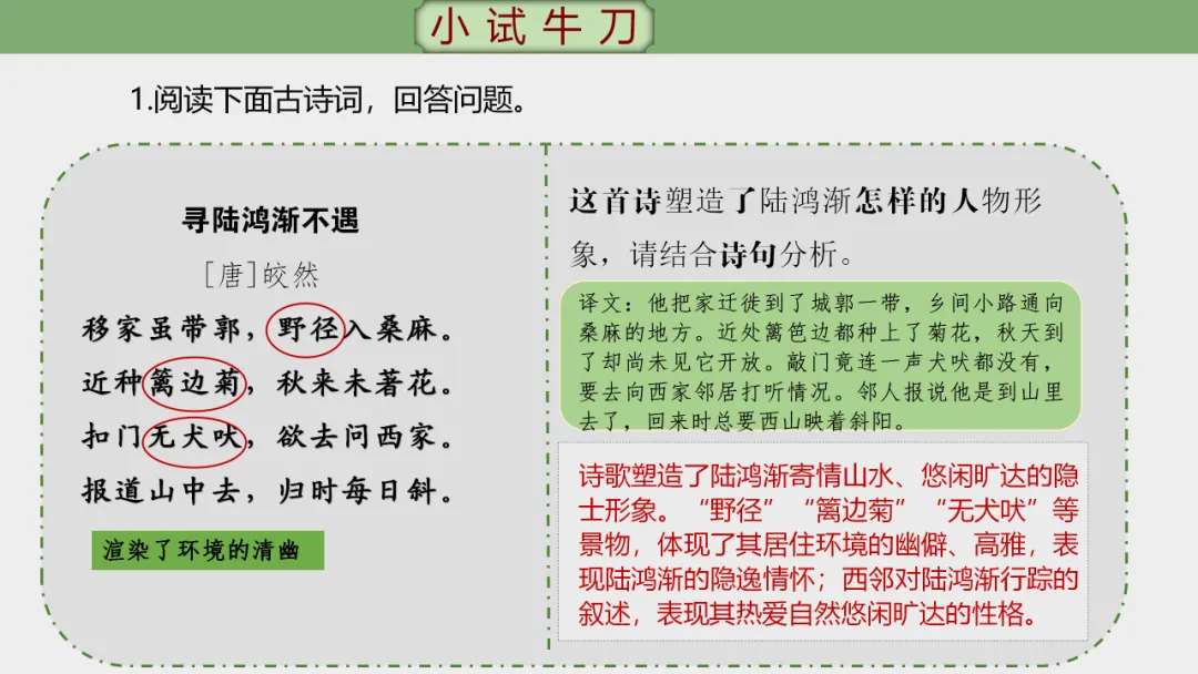 2026年中考专题复习:古诗词阅读技巧 ppt 第42张