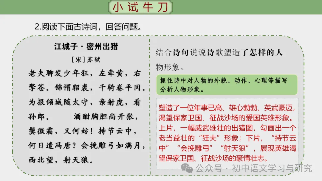 2026年中考专题复习:古诗词阅读技巧 ppt 第43张