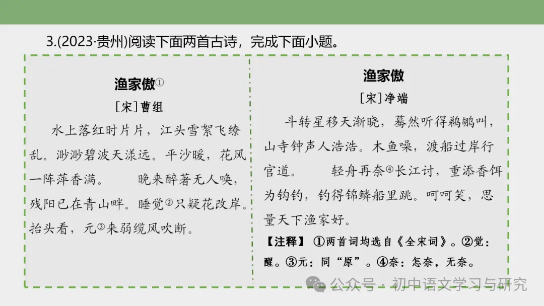 2026年中考专题复习:古诗词阅读技巧 ppt 第118张
