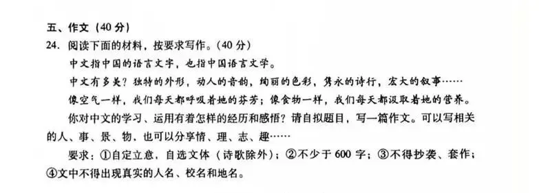 巧审题|2024-2025中考作文审题立意全攻略|官方真题拆解,5大题型全覆盖,告别跑题 第36张