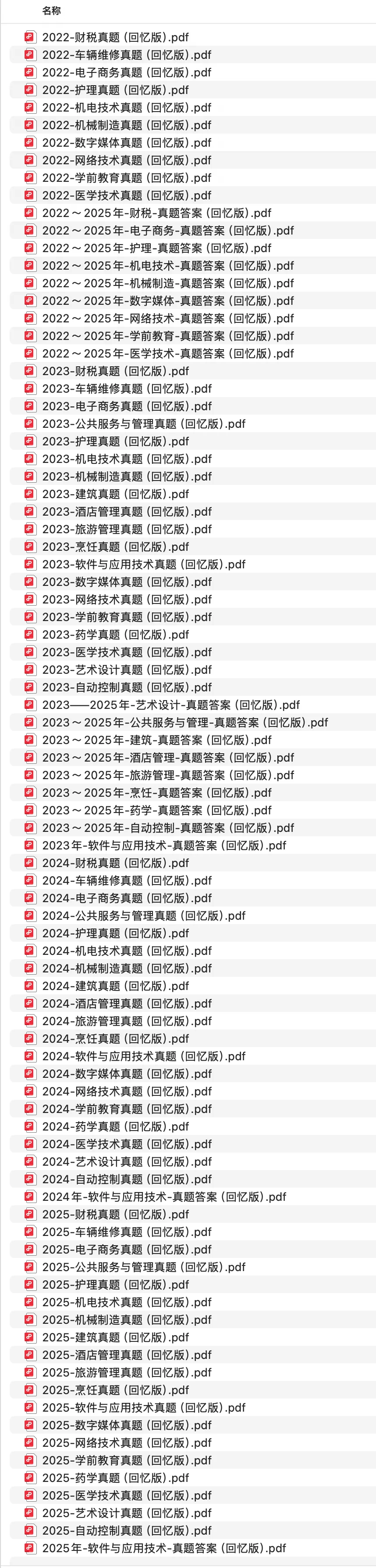 春考各专业真题(2023~2025年)【超全回忆版】 第8张