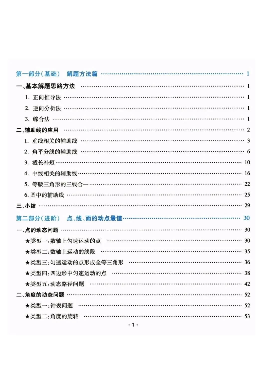 中考数学压轴题破解方法 第1张
