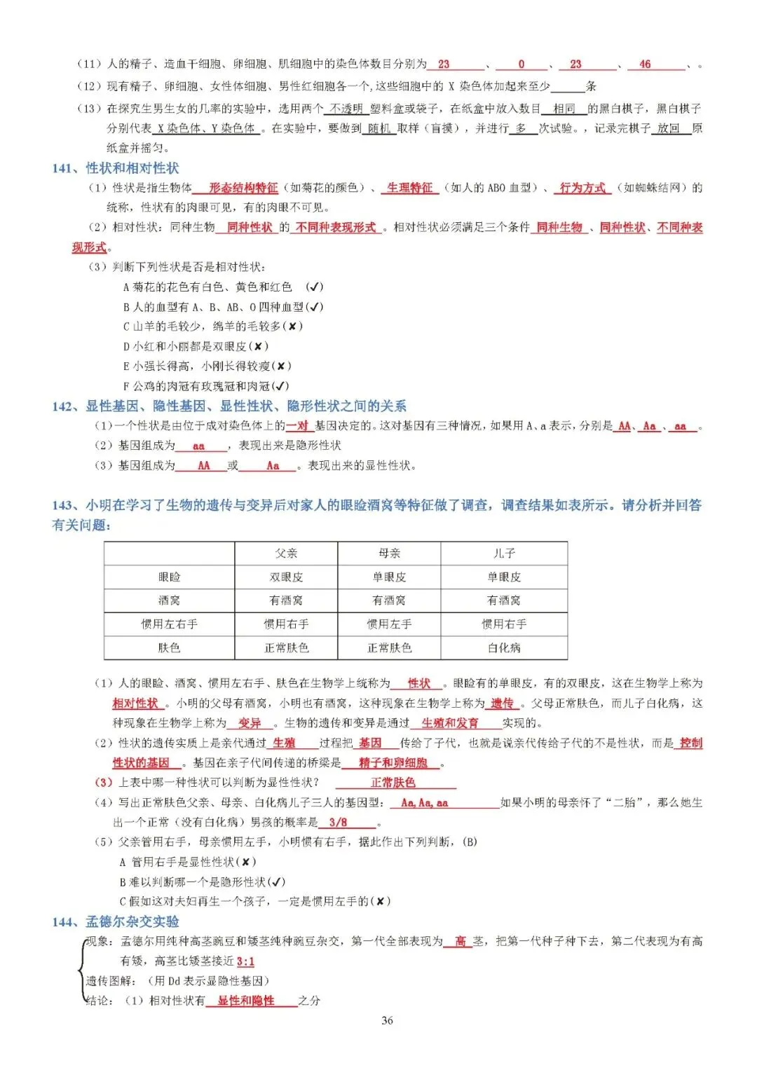 蛟川书院中考生物背诵 第36张